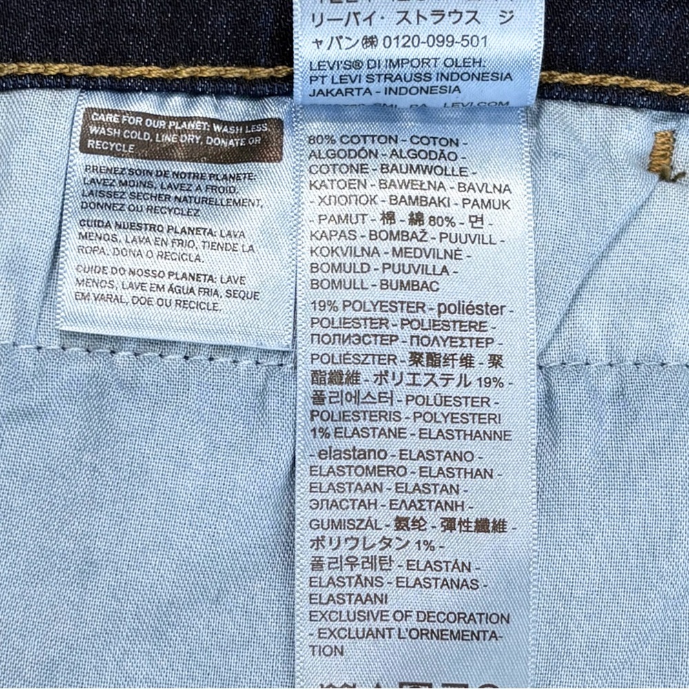 NWOT Levi’s Tailored 724 High Rise Straight - Picture 12 of 16